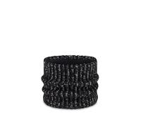 Buff, Tour de cou Knitted & Fleece Grand froid, Pratique, Polyvalent, Mode, Isolation thermique, Confortable Hommes Femmes Taille Unique Noir
