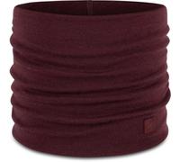 Buff, Tour de cou Merino Heavyweight Echarpe multifonctionnelle, 100% Laine mérinos, Randonnée, Outdoor, Durable, Légère, Épaisse Hommes Femmes Taille Unique Garnet