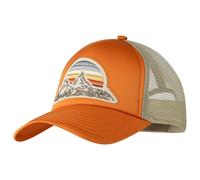 Casquette buff trucker cap orange beige
