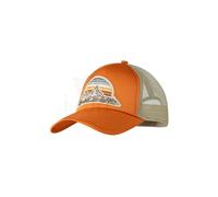 Buff Casquette Trucker Orange et Beige