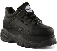 Buffalo 1339-14 2.0 Plateau Classique Bas À Lacets Homme Trainer En Noir UK 8-11