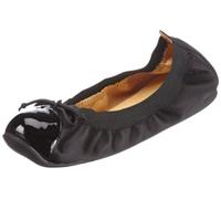 Buffalo 210-2203P Silk Patent Pu, Ballerines femme - Noir (Black), 36 EU