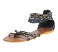 Buffalo 219122, Sandales femme - Bleu, 36 EU