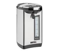 Buffalo Airpot électrique mains libres 4,7 l - Distributeur de café, boissons chaudes - Distribution mains libres, ébullition automatique, verrouillage de sécurité HF155
