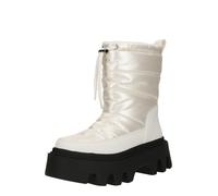 BUFFALO Après-ski 'Flora' blanc / blanc perle, Taille 40