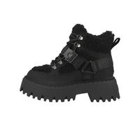 Buffalo ASPEN COM MID Femme Bottes noir Imitation cuir, textile