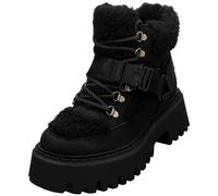 Buffalo Aspen Com Mid Warm Vegan Bottes Mode Femme Noir - 38