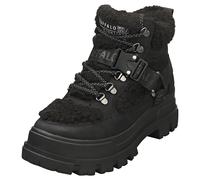 Buffalo Aspha Com Mid Warm Vegan Femme Noir Bottes Bottines - 40 EU