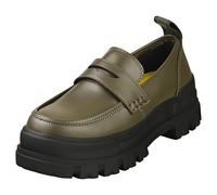 Buffalo Aspha Loafer Vegan Femme Chaussures Flaneur Khaki Noir - 40