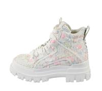 Buffalo Aspha Nc Mid Baskets en coton Blanc/rose/bleu, Blanc., 38 EU