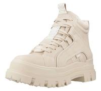 Buffalo Bottines femme Aspha NC Mid Vegan Nubuck Chaudes Beige Taille 37