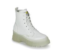 Buffalo Aspha Rld Bottes mi-longues pour femme, Blanc., 40 EU