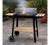 Buffalo barbecue mobile au charbon de bois 48 x 28 cm