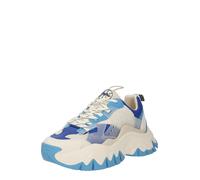 BUFFALO Baskets basses bleu / blanc, Taille 40