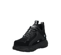 BUFFALO Baskets basses 'Cld Chai' noir / blanc, Taille 36