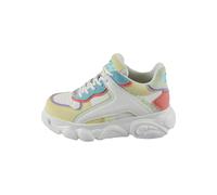 BUFFALO Baskets basses 'CLD Echo' bleu pastel / abricot / blanc, Taille 38