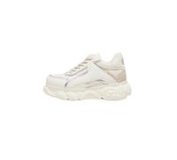 BUFFALO Baskets basses 'CLD Echo' crème / argent, Taille 37