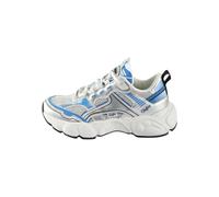 BUFFALO Baskets basses 'CLD Run JOG' bleu / noir / argent / blanc, Taille 38