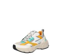 BUFFALO Baskets basses 'Cld Run RT' beige / jaune / vert / noir / blanc, Taille 40