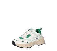 BUFFALO Baskets basses 'Cld Run' vert / blanc, Taille 36