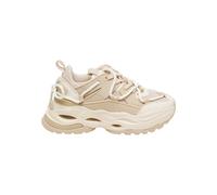 BUFFALO Baskets basses crème / sable, Taille 42