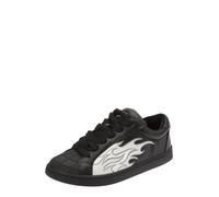 BUFFALO Baskets basses 'LIBERTY' gris / noir / blanc, Taille 39