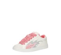 BUFFALO Baskets basses 'LIBERTY' gris / rose / rose clair / blanc, Taille 38