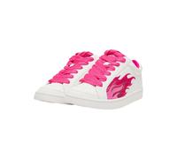 BUFFALO Baskets basses 'Liberty' rose / blanc, Taille 40