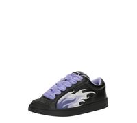 BUFFALO Baskets basses 'Liberty' violet clair / violet foncé / noir / blanc cassé, Taille 38