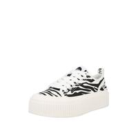 BUFFALO Baskets basses 'Madison' noir / blanc, Taille 37