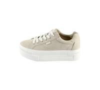BUFFALO Baskets basses 'Paired' beige / blanc, Taille 37