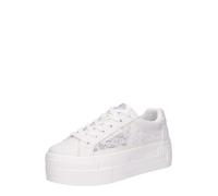 Buffalo PAIRED Bloom Chaussures de mariée basses pour femme Blanc Textile végétalien, Blanc., 39 EU