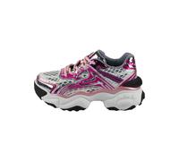 BUFFALO Baskets basses rose / noir / blanc, Taille 37