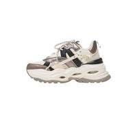 BUFFALO Baskets basses 'Triplet Hollow' crème / bronze / noir, Taille 36