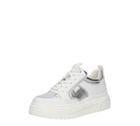 BUFFALO Baskets basses 'Vectra' argent / blanc, Taille 42