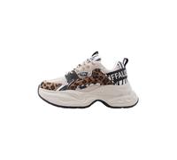 BUFFALO Baskets basses 'YUNO' crème / marron / noir / blanc, Taille 41