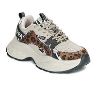 Buffalo Baskets à lacets Yuno One pour femme Beige Animal Mix Taille 40