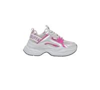 BUFFALO Baskets basses 'Yuno One' rose / argent / blanc cassé, Taille 40