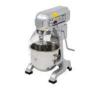 Buffalo -Batteur planétaire Buffalo 20 L - Acier inoxydable facile à nettoyer, 3 vitesses, 3 têtes de mélange faciles à changer GL191