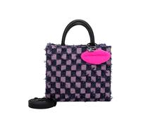 Buffalo Big Boxy Collection Fancy Squares Rose, Sac de Courses Femme
