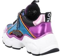 Buffalo Binary Glam Chaussures à lacets pour femmes Basses Multicolores Loisirs, Taille:36 EU