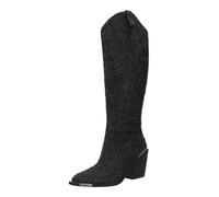 BUFFALO Bottes de cowboy noir, Taille 38
