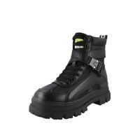 BUFFALO Bottines à lacets 'ASPHA COM1 LACEUP MID' vert clair / noir / blanc, Taille 44