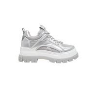 BUFFALO Bottines à lacets 'Aspha Hyp' argent, Taille 38