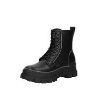 BUFFALO Bottines à lacets 'Aspha' noir / argent, Taille 40