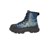 BUFFALO Bottines à lacets 'Cade' bleu / bleu denim / bleu clair / noir, Taille 41