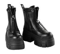 Buffalo Bottines élégantes pour femme GOSPHER ZIP Vegan 1622350 Noir, Noir , 41 EU