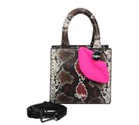 Buffalo Boxy28 Fancy Snake Pink, Cross Femme, Rose Serpent