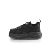 Buffalo Celes Lo Warm Chaussures en cuir synthétique Noir, Noir , 38 EU