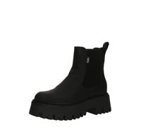Buffalo Bottes Aspen Chelsea en cuir noir Femme Taille 40